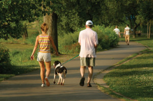 Il dog walking mantiene il cuore sano