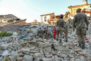 SISMA CENTRO ITALIA: AUMENTA L’IMPEGNO DELLE FORZE ARMATE