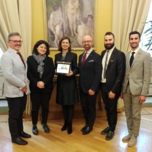 Il Presidente Boldrini incontra gli organizzatori di Cromatica 2017