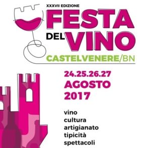 Al via la 37^ Festa del Vino di Castelvenere (BN)