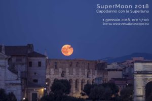 Il Virtual Telescope Project mostra in diretta streaming la prima Superluna del 2018