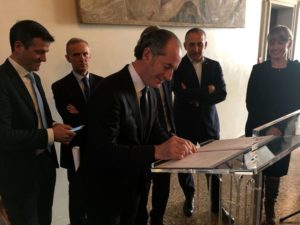 Veneto prima Regione d’Italia con nuovo contratto di servizio Trenitalia