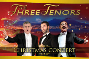 I tre tenori in concerto di Natale a Napoli