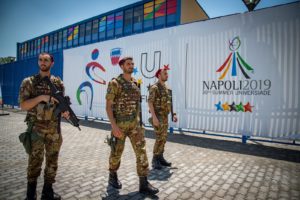 Universiade 2019, grazie all'Esercito sicurezza e medaglie