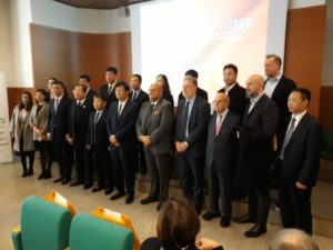Delegazione cinese di Hebei in Veneto