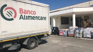 L’8° Pasubio dona al Banco Alimentare Campania