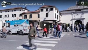 Treviso, prove generali di fase 2