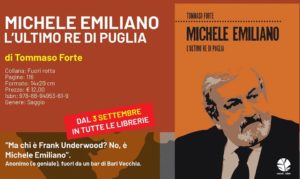 Tommaso Forte presenta "Michele Emiliano, l’ultimo re di Puglia"