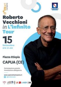 “L’Infinito Tour” di Roberto Vecchioni a Capua