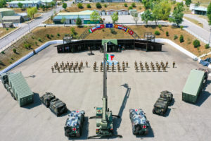 Cambio del contingente del Combat Service Support Battalion in Kosovo