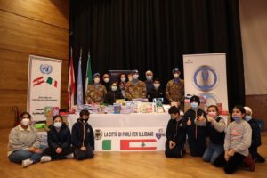 I Caschi Blu creano un ponte di amicizia tra bambini italiani e libanesi