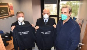 Campania, il presidente Vencenzo De luca inaugura un nuovo reparto all'ospedale di Pozzuoli