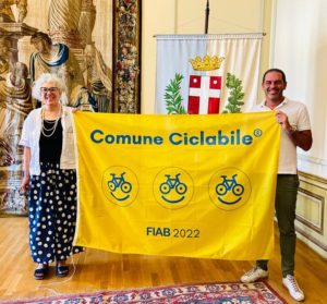 A Treviso la bandiera gialla della ciclabilità FIAB
